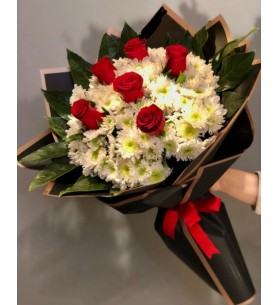 Papatya Gül Buketi