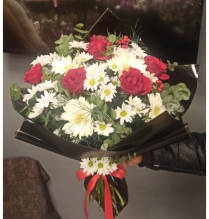 Papatya Gül Demeti
